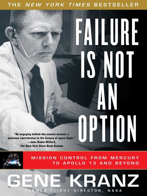 Title details for Failure Is Not an Option by Gene Kranz - Wait list
